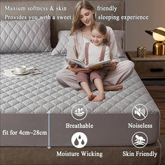 Full Size Mattress Protector,Waterproof Pad Cover