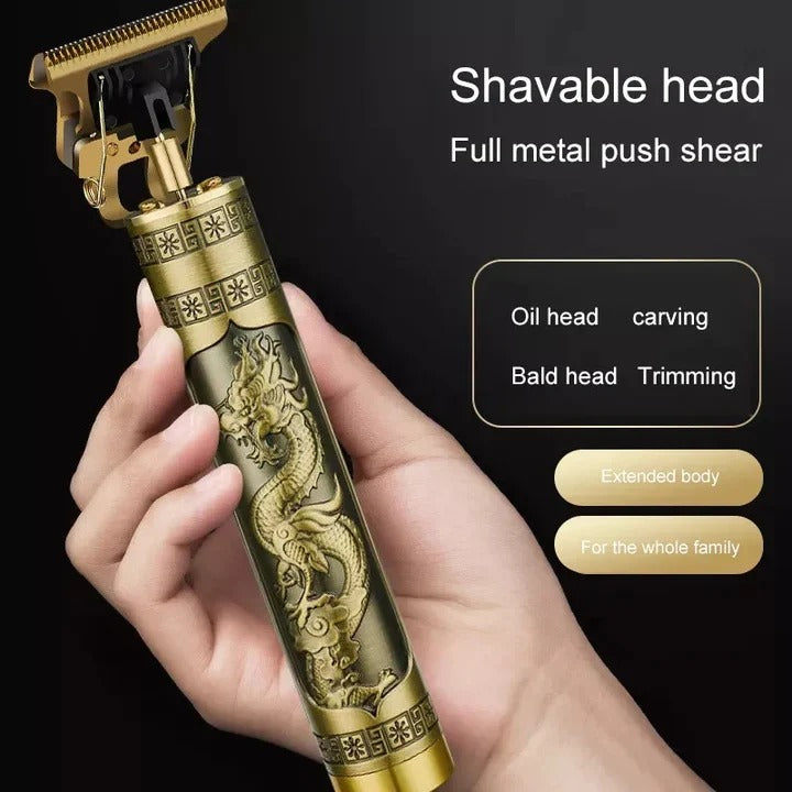 Vintage T9 Rechargeable Hair Trimmer Shaving Machine
