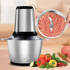 Silver Crust Chopper  Electric Meat Grinder