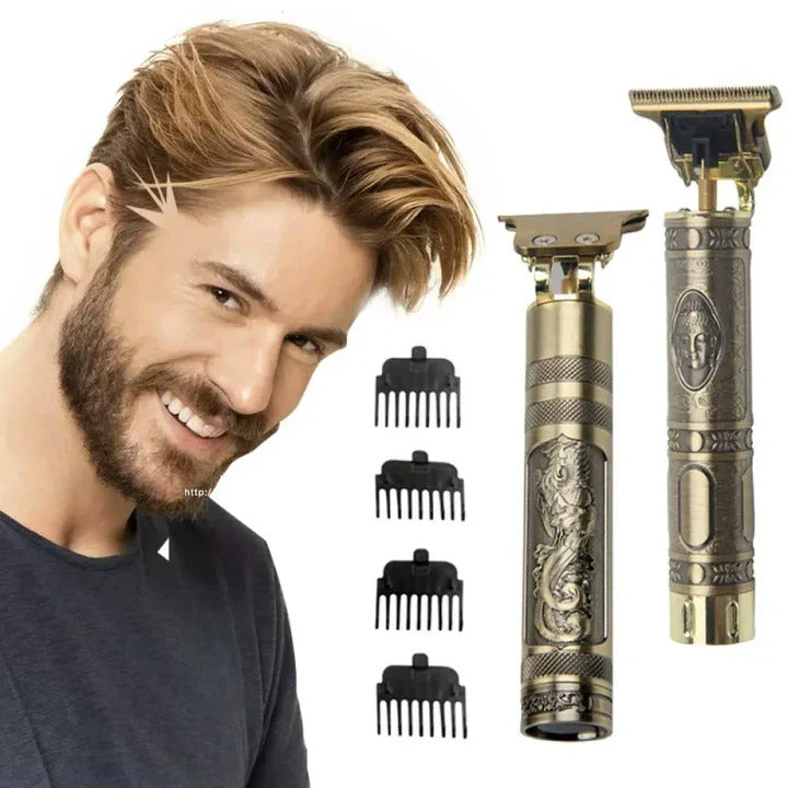 Vintage T9 Rechargeable Hair Trimmer Shaving Machine