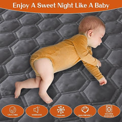 Full Size Mattress Protector,Waterproof Pad Cover